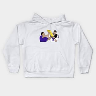 Joe Burrow and Ed Oregon Kids Hoodie